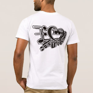 CAMISETA AME LA MÚSICA