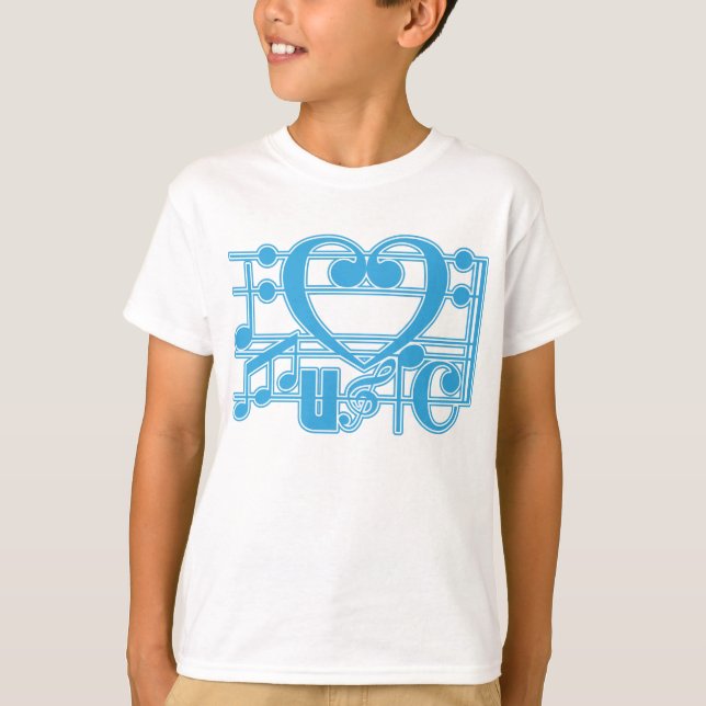 CAMISETA AME LA MÚSICA (Anverso)