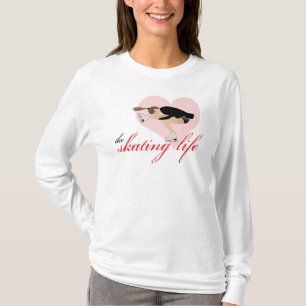 Camiseta Ame la vida patinadora