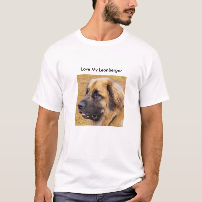 Camiseta Ame mi Leonberger (Anverso)