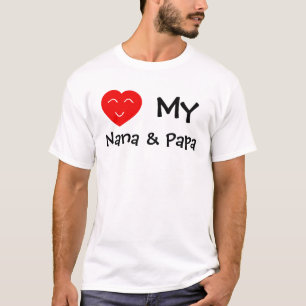 Camiseta Ame mi Nana y papá