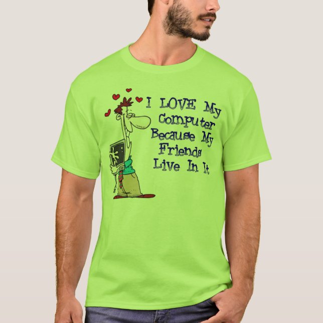 Camiseta Ame mi Puter (Anverso)