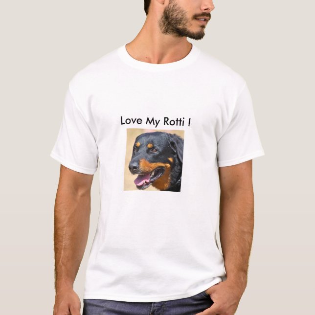 Camiseta ¡Ame mi Rotti! (Anverso)