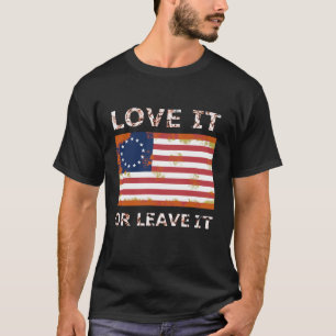 Camiseta AME O DEJE A LA ESTADOUNIDENSE Betsy Ross