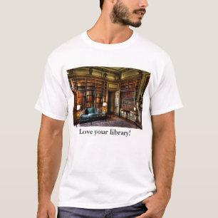 Camiseta ¡Ame su biblioteca!