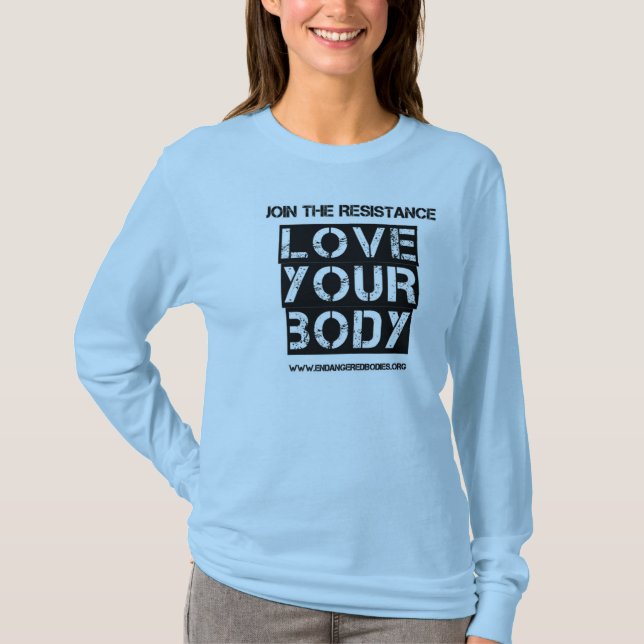 CAMISETA AME SU CUERPO (Anverso)