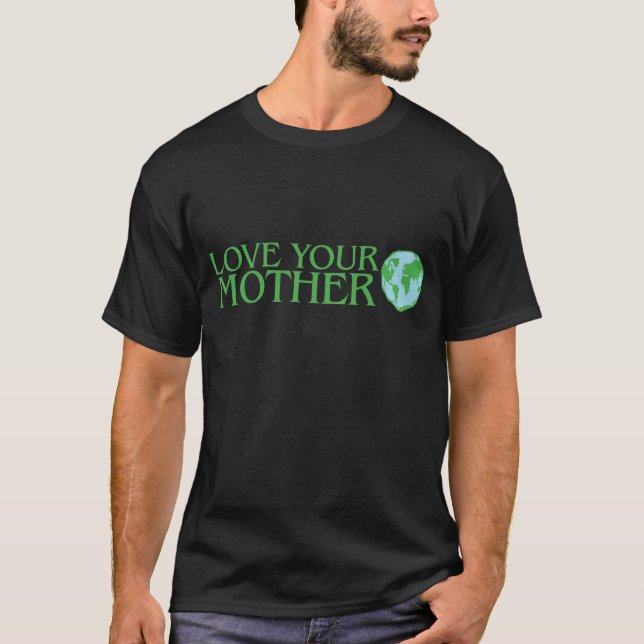 Camiseta Ame su madre tierra (Anverso)