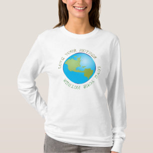 Camiseta Ame su madre tierra T