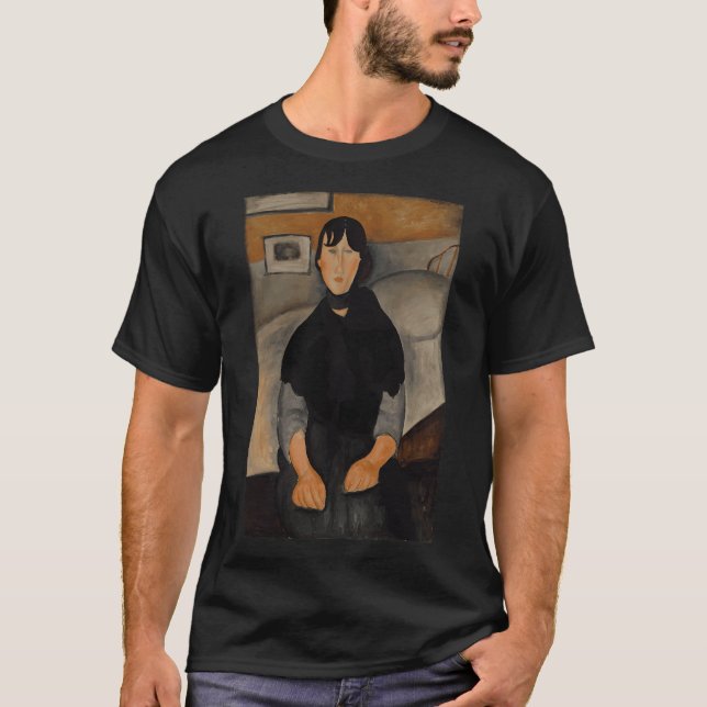 Camiseta Amedeo Modigliani Madame Amédée (Mujer con ci (Anverso)