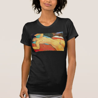 Camiseta Amedeo Modigliani - Mujer Reclinada