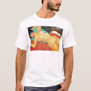 Camiseta Amedeo Modigliani - Mujer reclinada