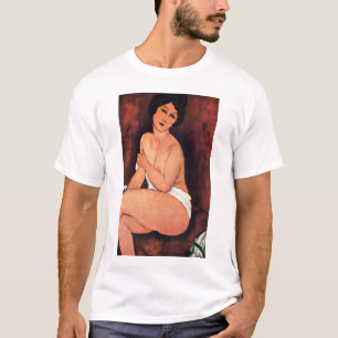 Camiseta Amedeo Modigliani Mujer Sentada Grande