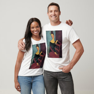 Camiseta Amedeo Modigliani, retrato de la esposa del artist