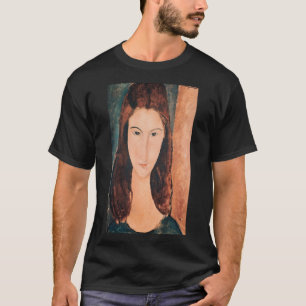 Camiseta Amedeo Modigliani - Retrato De Un Joven Chica