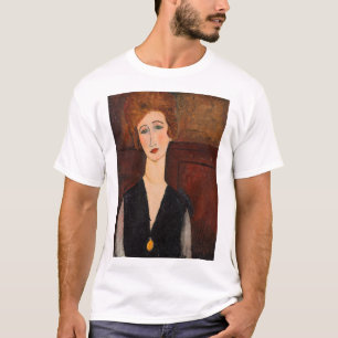 Camiseta Amedeo Modigliani - Retrato de una mujer