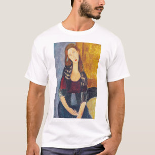 Camiseta Amedeo Modigliani - Retrato Jeanne Hebuterne #2
