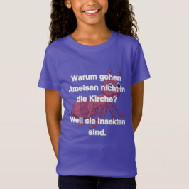 Camiseta Ameise in Sekten Comic Design
