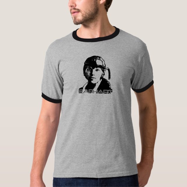 Camiseta Amelia Earhart (Anverso)