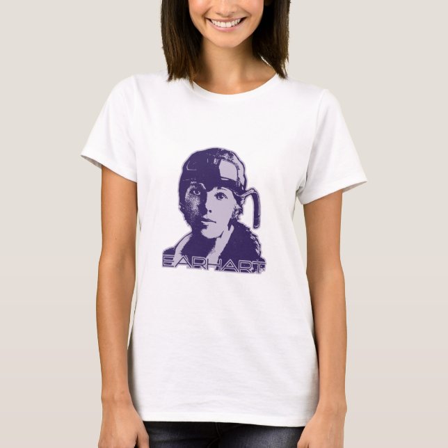 Camiseta Amelia Earhart - 2 (Anverso)