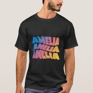 Camiseta Amelia para primer nombre Amelia