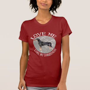 Camiseta Ámeme, ame mi Doberman