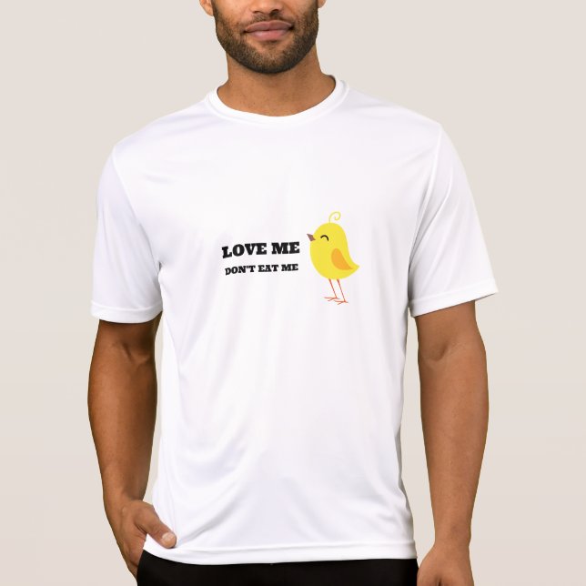 Camiseta ¡Ámeme, no me coma! (Anverso)