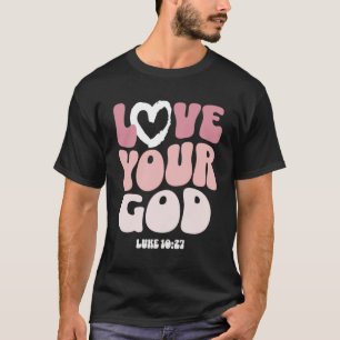 Camiseta Amen A Su Dios Religioso Dios Palabras Cristianas