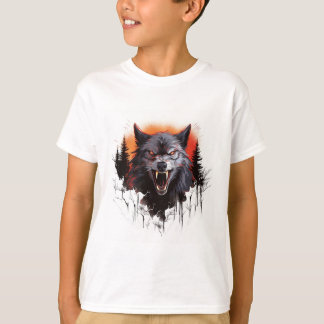 Camiseta Amenaza a la luz de la luna: El Howl Tee de Werewo