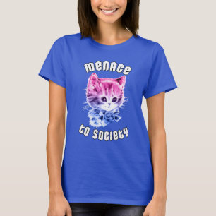 Camiseta Amenaza Bisexual Kitty