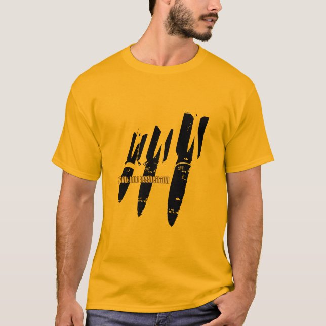 Camiseta Amenaza triple de HBA (para hombre) (Anverso)
