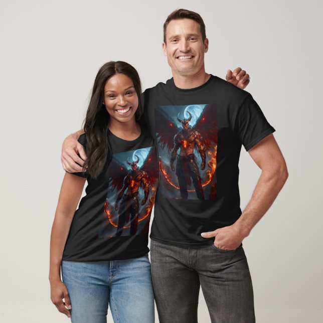 Camiseta Amenazando al malvado ángel desatado" (Unisexo)
