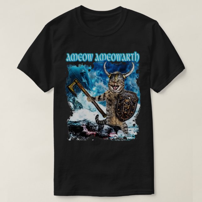 Camiseta Ameow ameowarth (Diseño del anverso)