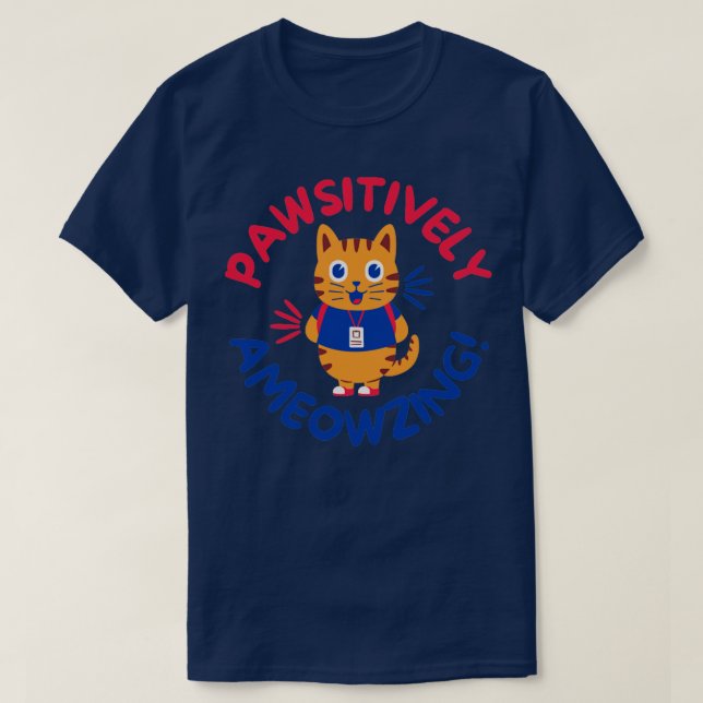Camiseta Ameowzing (Diseño del anverso)
