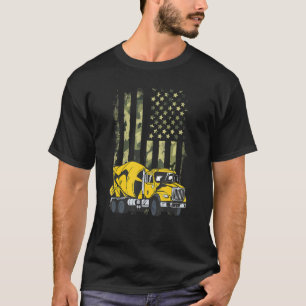 Camiseta Amer de camuflaje del mezclador de hormigón del co