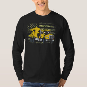 Camiseta Amer de camuflaje del mezclador de hormigón del co