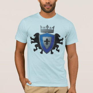 Camiseta Amer de los Hombres Hombres de la Heraldry de León