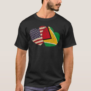 Camiseta Amer guyanés Día de San Valentín de corazón de ban