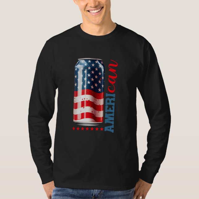 Camiseta Ameri can  4th of july Sublimation 6 (Anverso)
