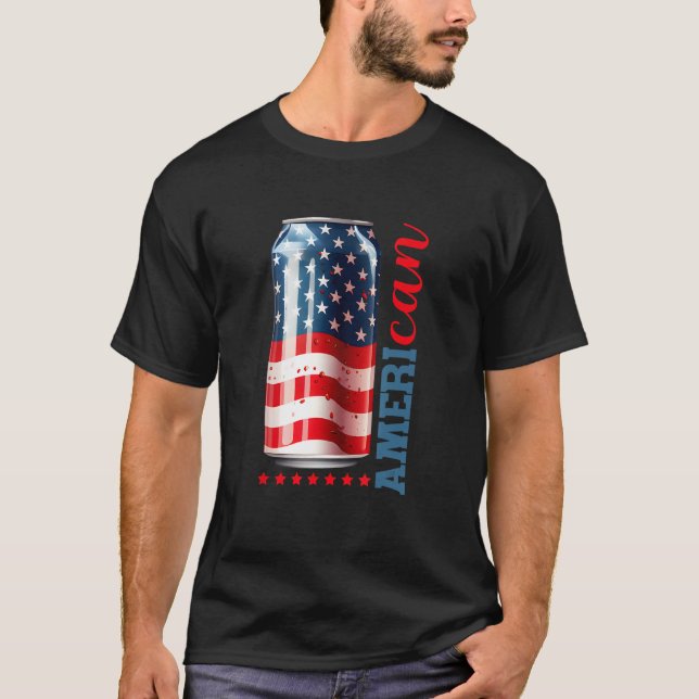Camiseta Ameri can  4th of july Sublimation 6 (Anverso)