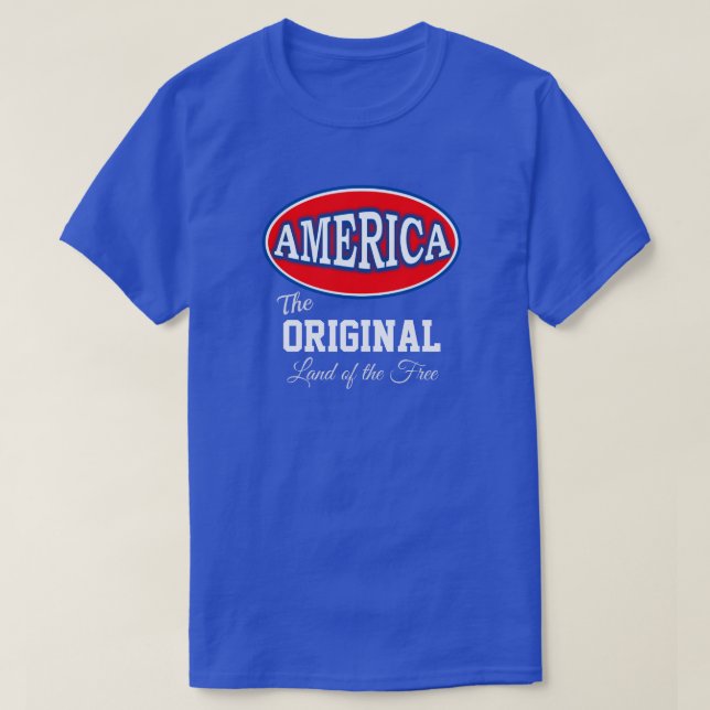 CAMISETA AMÉRICA (Diseño del anverso)