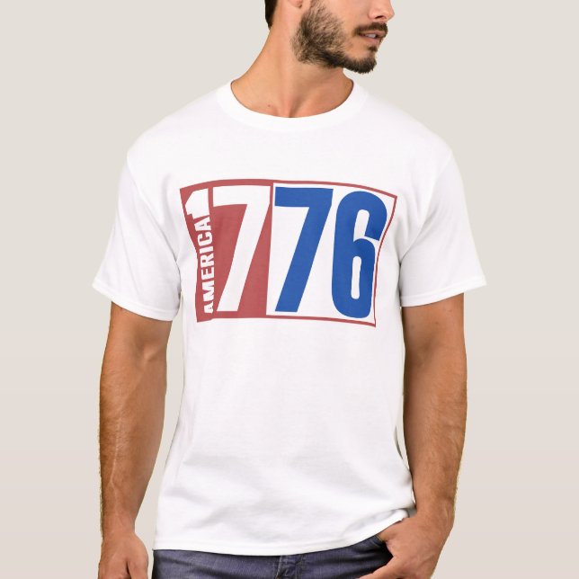 CAMISETA AMÉRICA 1776  (Anverso)
