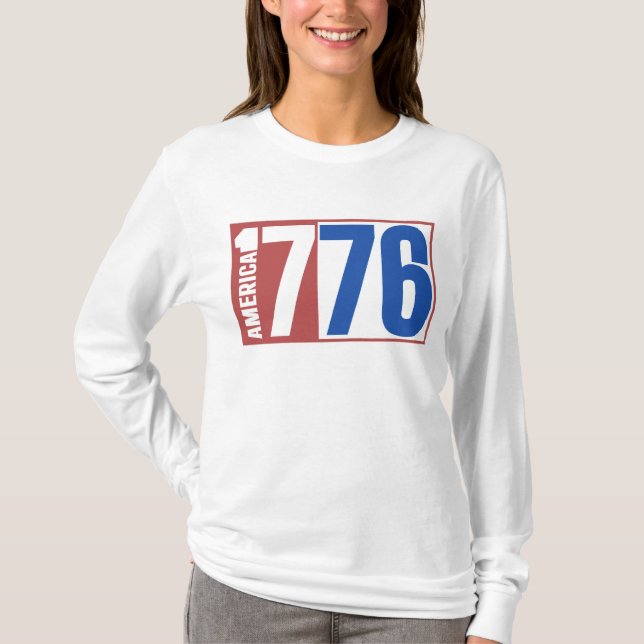 CAMISETA AMÉRICA 1776  (Anverso)