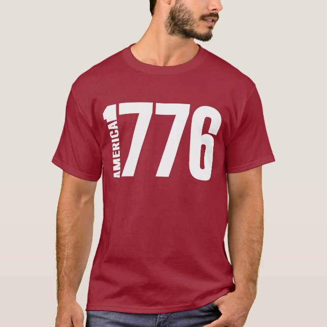 CAMISETA AMÉRICA 1776  (Anverso)