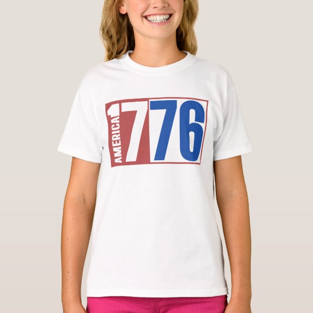 CAMISETA AMÉRICA 1776  (Anverso)