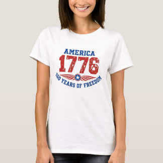 Camiseta América 1776 250 Años de Libertad Destrozada