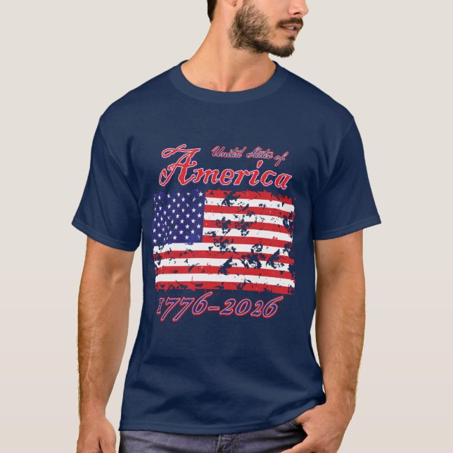 Camiseta América 250 (Anverso)