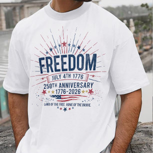 Camiseta América 250 Aniversario de la Libertad 2026