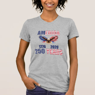 Camiseta América 250 Años – Águila Patriótica 1776–2026 EE.