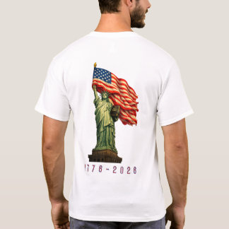 Camiseta América 250 años de libertad