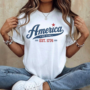 Camiseta América 250 Años Est 1776
